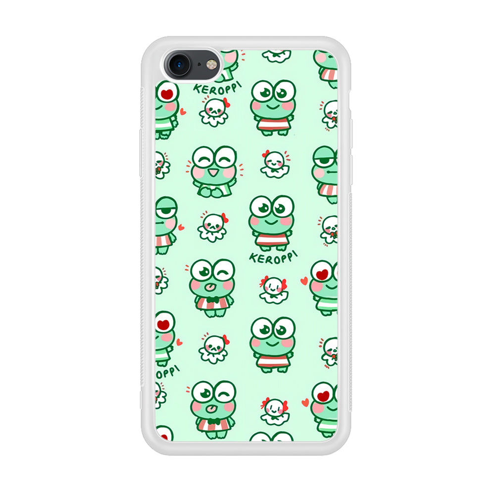 Keroppi Cute Expression iPhone 8 Case