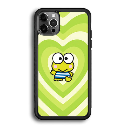 Keroppi Love Pattern iPhone 12 Pro Max Case