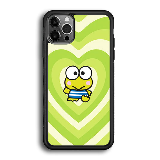 Keroppi Love Pattern iPhone 12 Pro Max Case