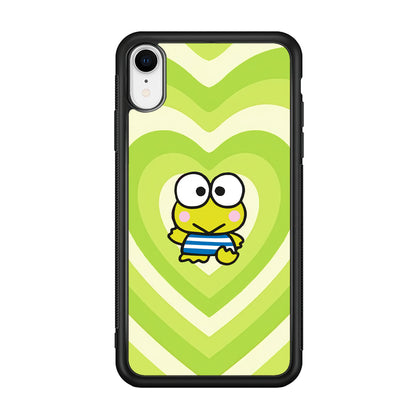 Keroppi Love Pattern iPhone XR Case