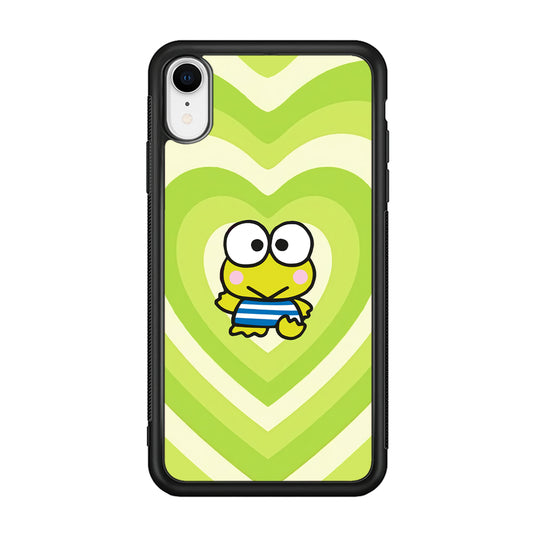 Keroppi Love Pattern iPhone XR Case