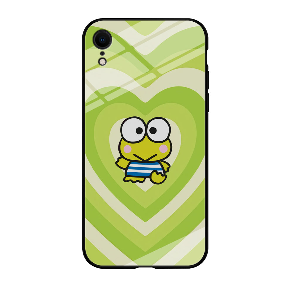 Keroppi Love Pattern iPhone XR Case
