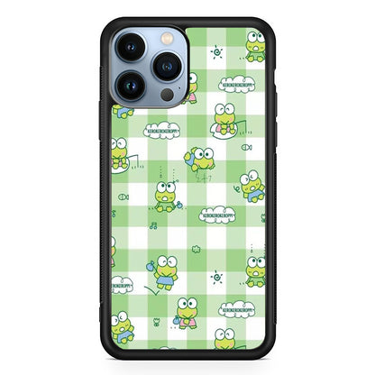 Keroppi Flannel iPhone 13 Pro Max Case