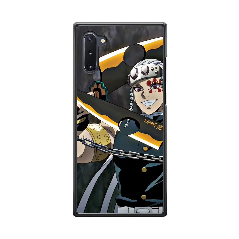 Kimetsu No Yaiba tengen Uzui Samsung Galaxy Note 10 Case