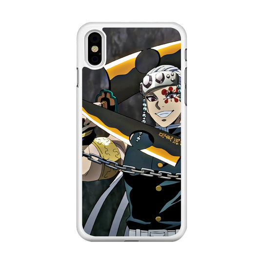 Kimetsu No Yaiba tengen Uzui iPhone X Case