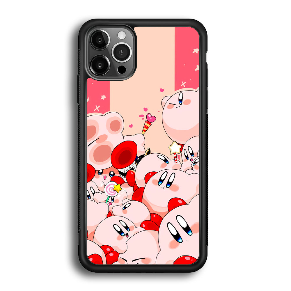 Kirby Cute Party iPhone 12 Pro Max Case