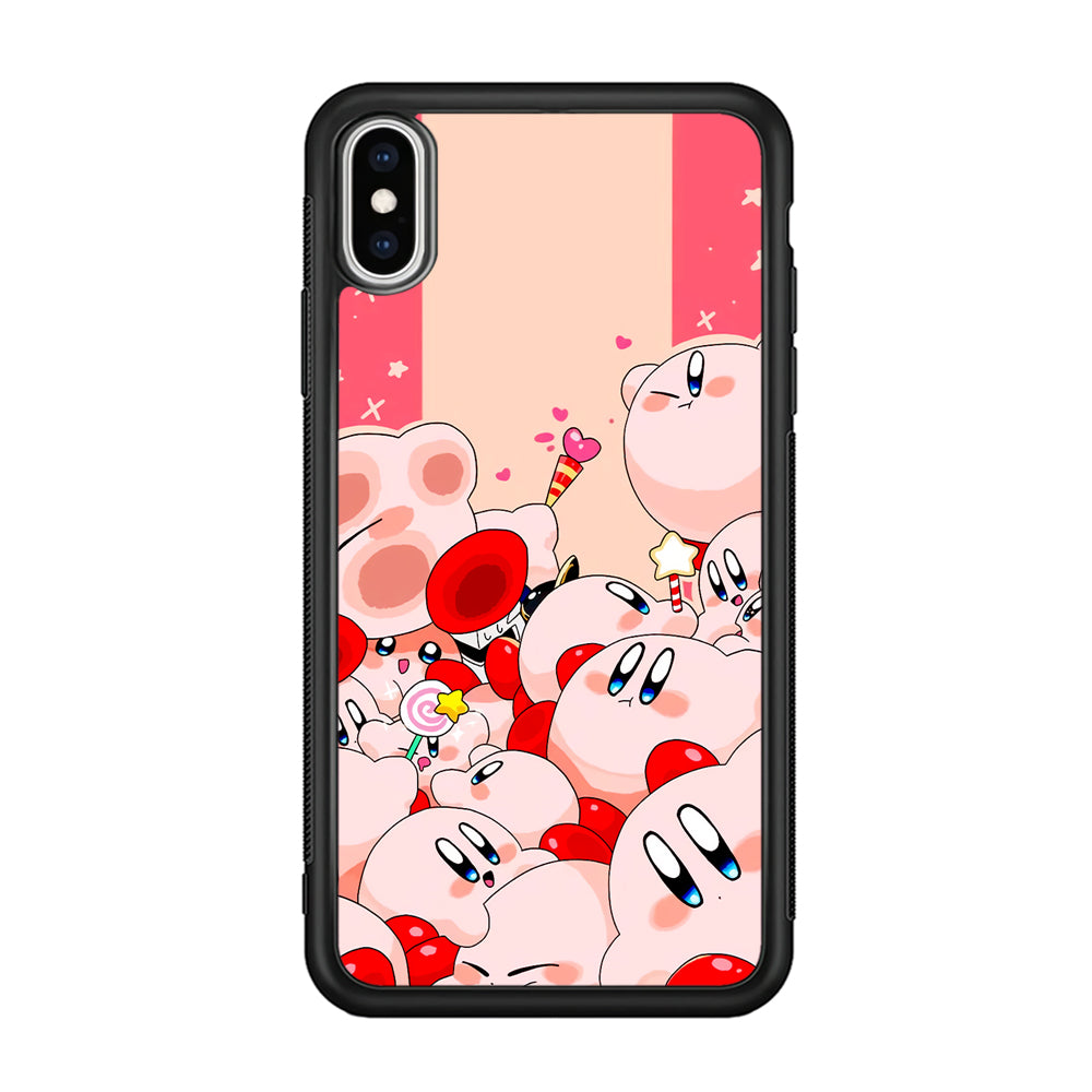 Kirby Cute Party iPhone Xs Max Case