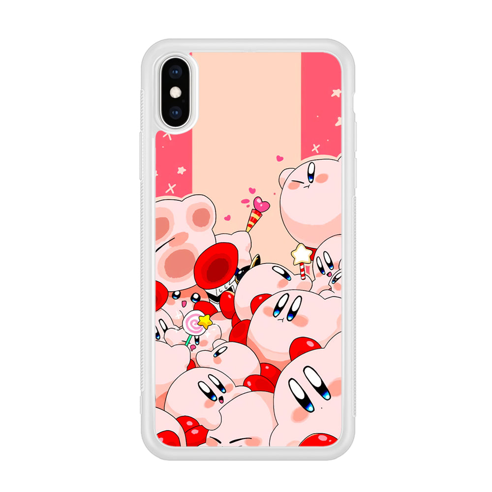 Kirby Cute Party iPhone Xs Max Case