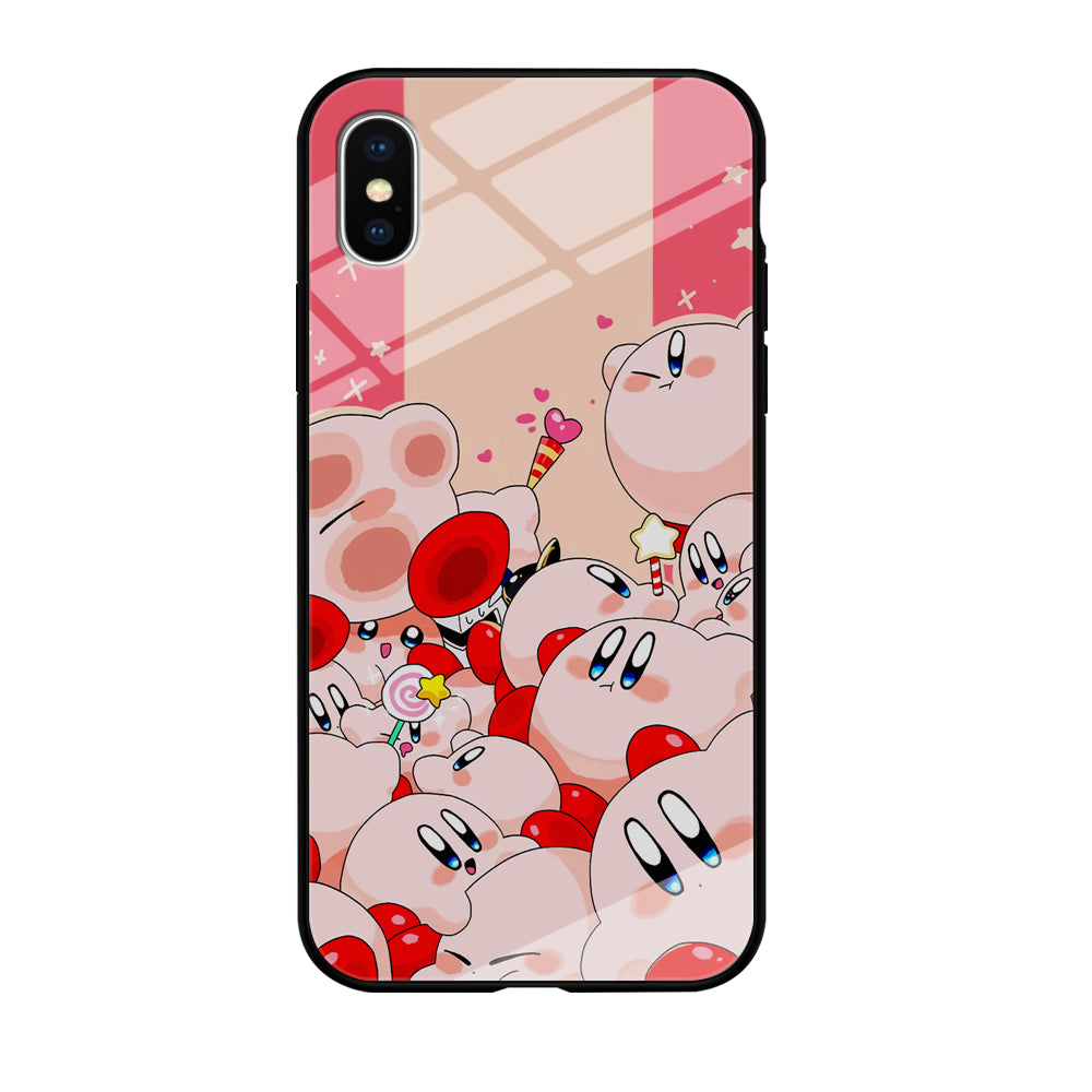 Kirby Cute Party iPhone X Case