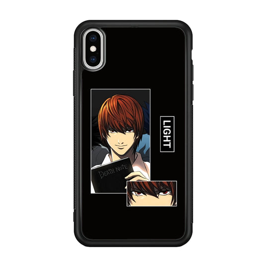 Light Yagami Death Note Book iPhone X Case