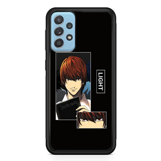 Light Yagami Death Note Book Samsung Galaxy A72 Case