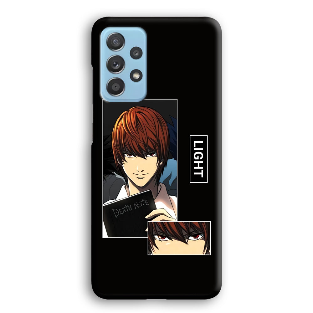 Light Yagami Death Note Book Samsung Galaxy A72 Case