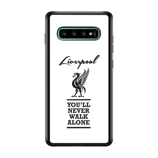 Liverpool YNWA Word Samsung Galaxy S10 Case