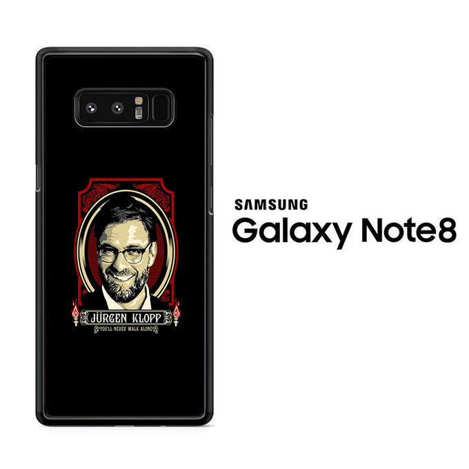Liverpool Jurgen Klopp Samsung Galaxy Note 8 Case