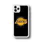 Los Angeles Lakers Black Logo iPhone 11 Pro Max Case