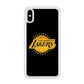 Los Angeles Lakers Black Logo iPhone X Case