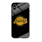 Los Angeles Lakers Black Logo iPhone X Case