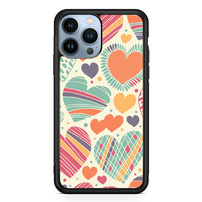 Love Cute White iPhone 13 Pro Case