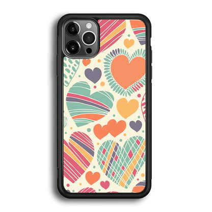 Love Cute White iPhone 12 Pro Max Case