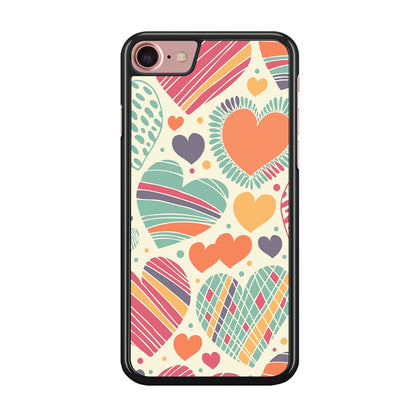 Love Cute White iPhone 8 Case
