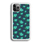 Love Green Doodle iPhone 12 Pro Case