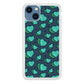 Love Green Doodle iPhone 13 Case