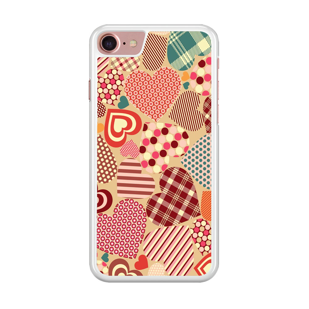 Love Luxe Pattern iPhone 8 Case