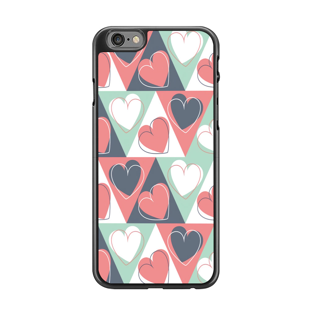 Love Triangle Doodle iPhone 6 Plus | 6s Plus Case
