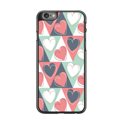 Love Triangle Doodle iPhone 6 Plus | 6s Plus Case