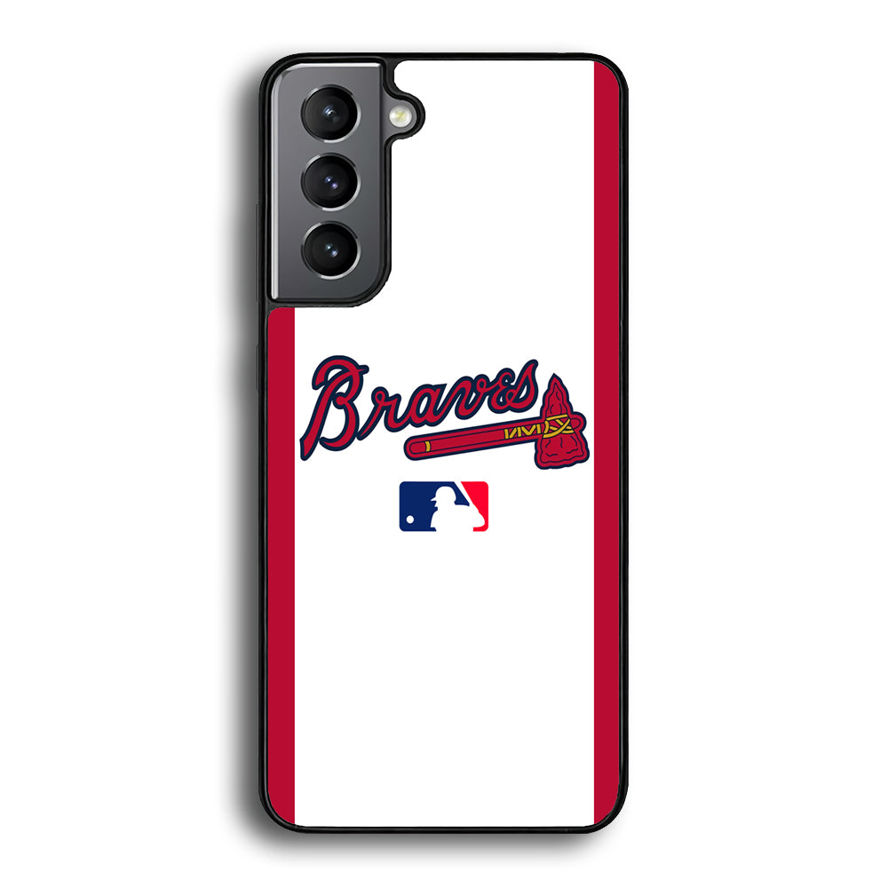 MLB Atlanta Braves Samsung Galaxy S21 Plus Case - Ezzystore