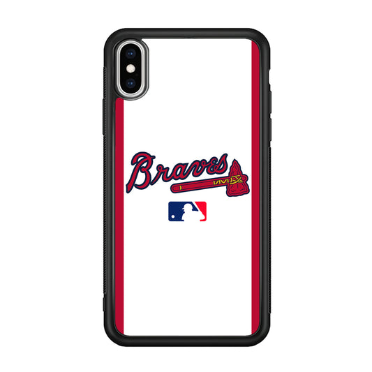 MLB Atlanta Braves iPhone Xs Max Case