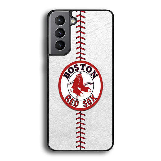 MLB Boston Red Sox Ball Skin Samsung Galaxy S21 Plus Case - Ezzystore