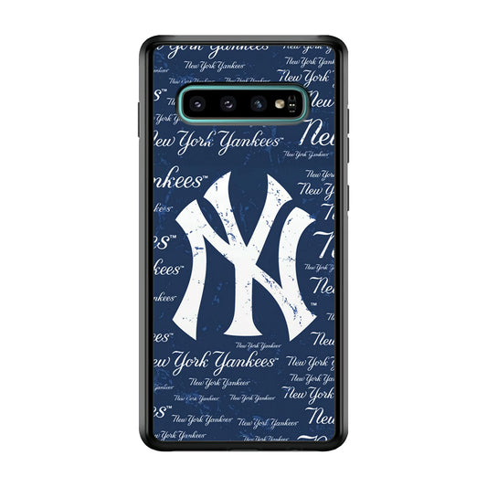 MLB New York Yankees Team Samsung Galaxy S10 Case