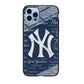 MLB New York Yankees Team iPhone 12 Pro Max Case