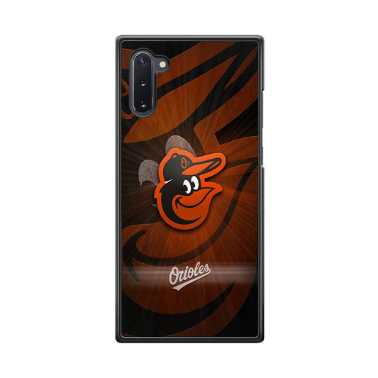 MLB Orioles Baltimore Logo Samsung Galaxy Note 10 Case