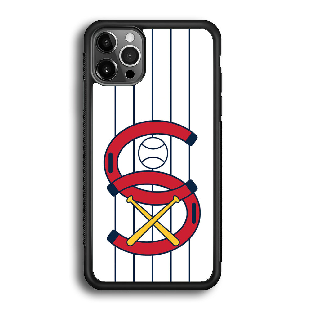 MLB White Sox White iPhone 12 Pro Max Case