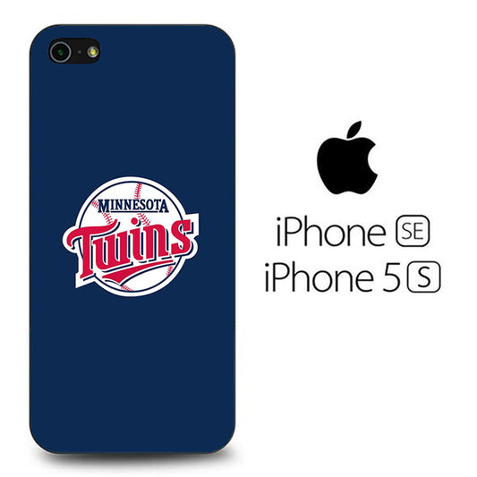 MLB  Minnesota Twins Logo Blue iPhone 5 | 5s Case - Ezzystore