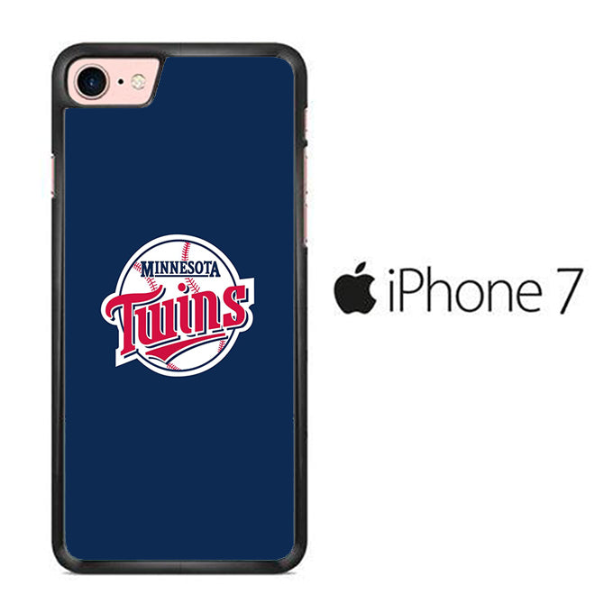 MLB  Minnesota Twins Logo Blue iPhone 7 Case