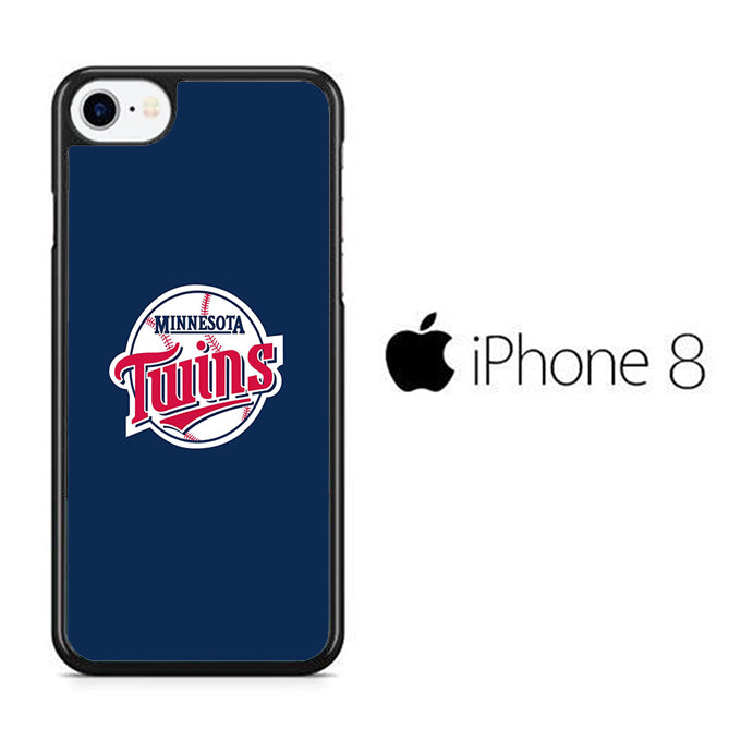 MLB  Minnesota Twins Logo Blue iPhone 8 Case