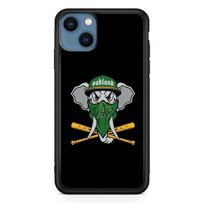 MLB  Oakland Athletics Elephant Logo iPhone 13 Case