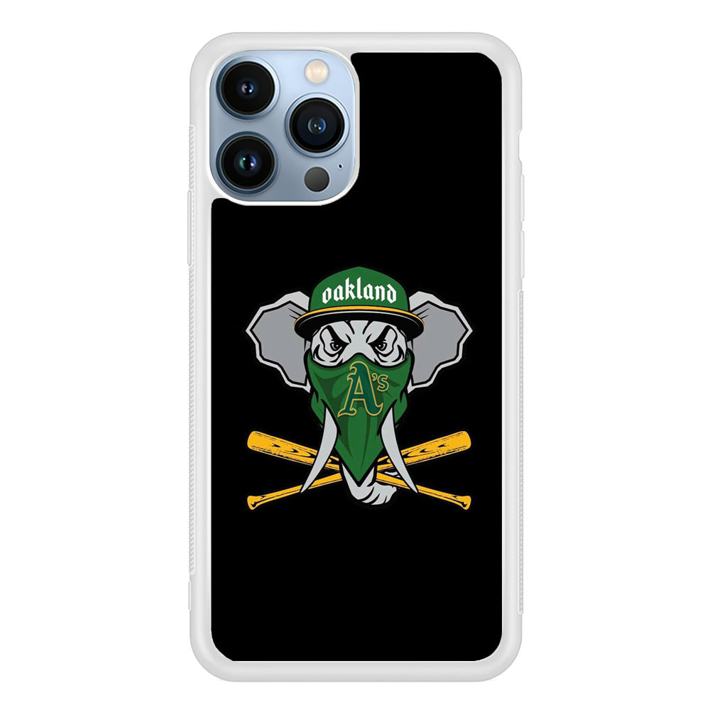 MLB  Oakland Athletics Elephant Logo iPhone 13 Pro Case