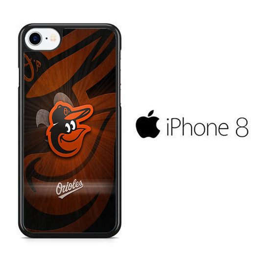 MLB Orioles Baltimore Logo iPhone 8 Case