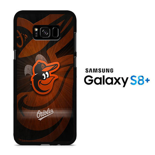 MLB Orioles Baltimore Logo Samsung Galaxy S8 Plus Case