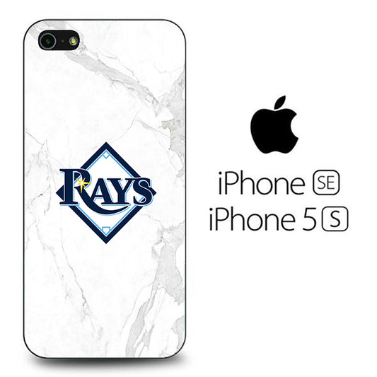 MLB Rays Logo Marble iPhone 5 | 5s Case - Ezzystore