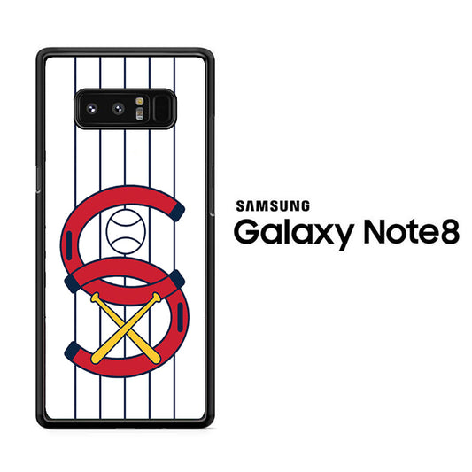 MLB White Sox White Samsung Galaxy Note 8 Case
