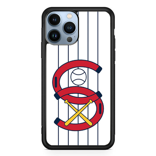 MLB White Sox White iPhone 13 Pro Max Case