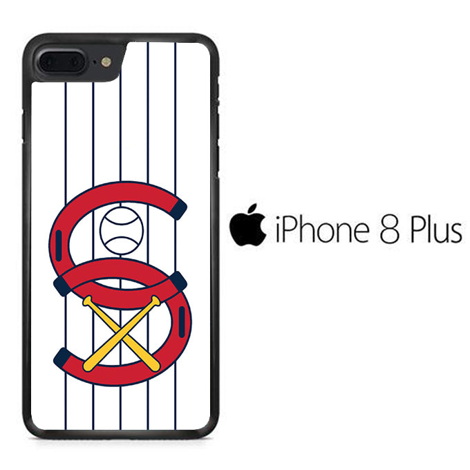 MLB White Sox White iPhone 8 Plus Case