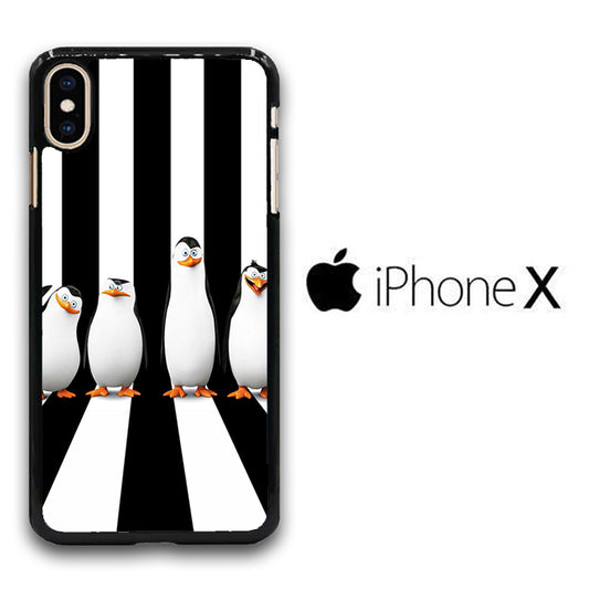 Madagascar Skipper And Team Penguins iPhone X Case