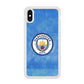 Manchester City Blue Abstract iPhone X Case