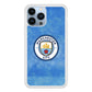 Manchester City Blue Abstract iPhone 13 Pro Max Case
